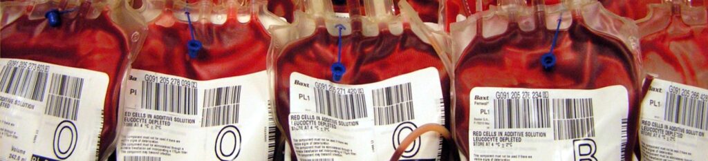Image of blood packs