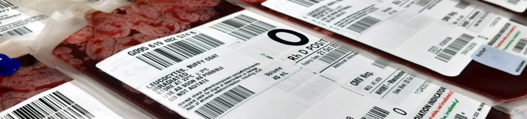 image of blood packs