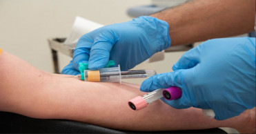 image of a blood test