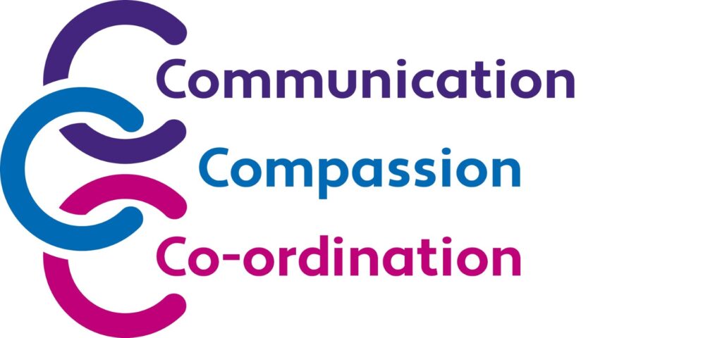 communication, compassion, co-ordination