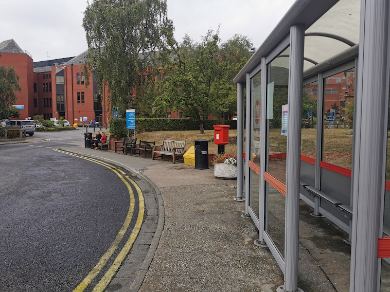 Journey to the Past From J49 or J50 - Follow the pavement past the bus stop until you reach the zebra crossing.