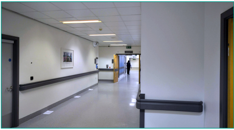 Bexley Route Inside From J42 or J43. Step 21. Quickly turn right again and carry along the straight corridor to the bridge.