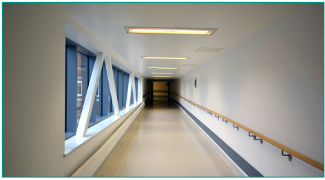 Bexley Route Inside From J46 or J47. Step 22. Walk along the link bridge, the windows will be on your left.