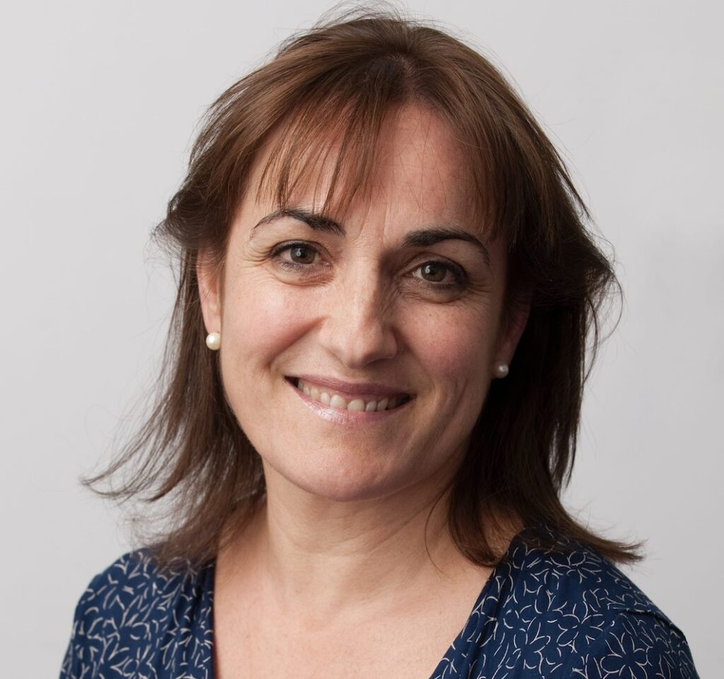 An image of Professor Helena Marzo-Ortega smiling against a white background.
