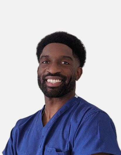 Consultant ophthalmic surgeon, Arthur Okonkwo.