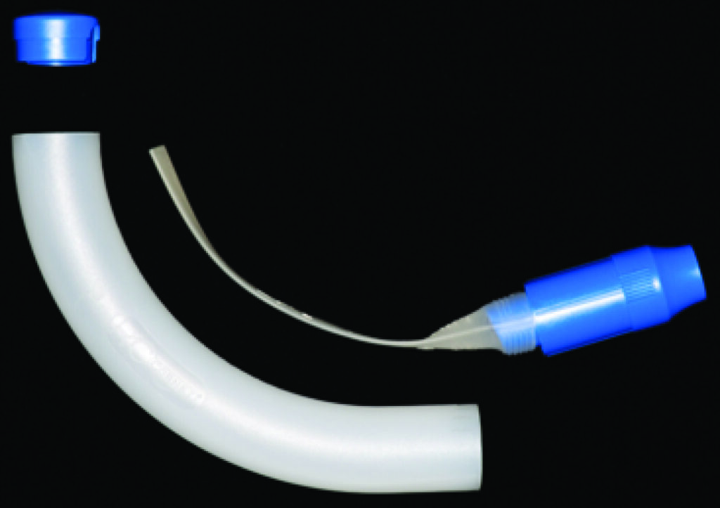 Photograph showing a RC-Cornet in sections.