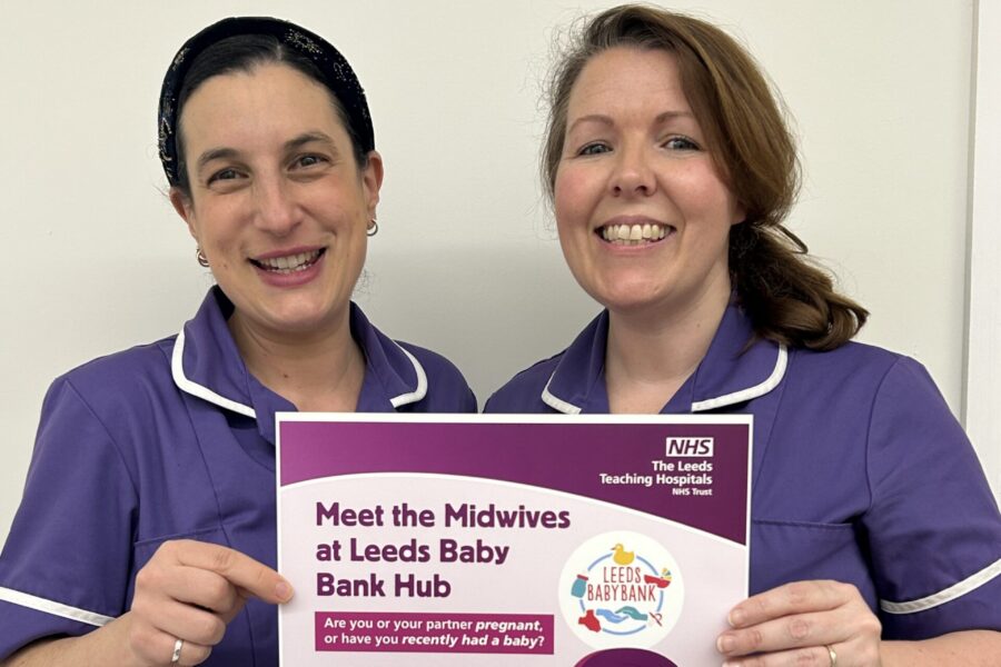 Nada and Anna baby bank hub