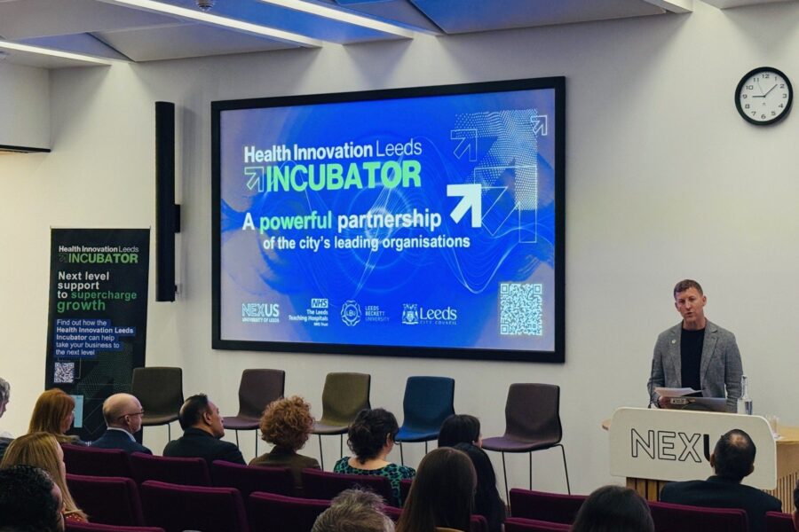 Health innovation leeds incubator launch