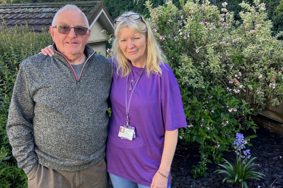 Thanks to clinical research in Yorkshire Brian Mays can spend more precious moments with his daughter Kim