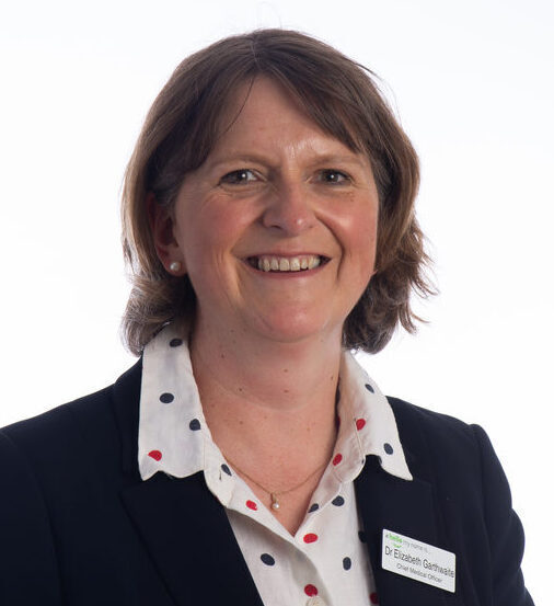 Dr Elizabeth Garthwaite, Interim Chief Medical Officer