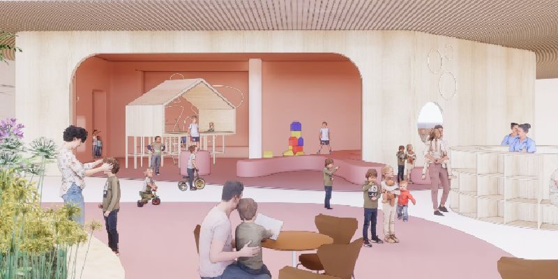 artists impression of the new childrens hospital